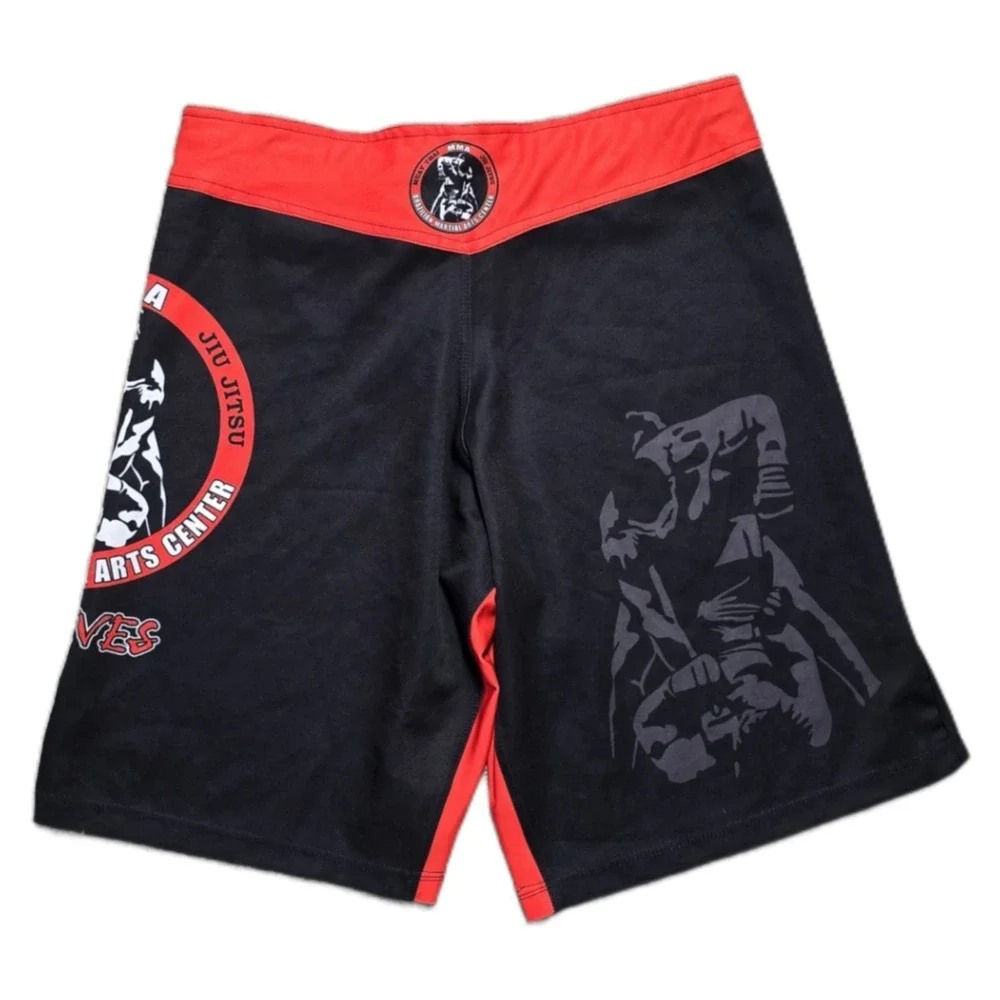 BMAC Martial Arts Mens Shorts 35 XL Training‎ Samurai MMA Muay Thai Grappling